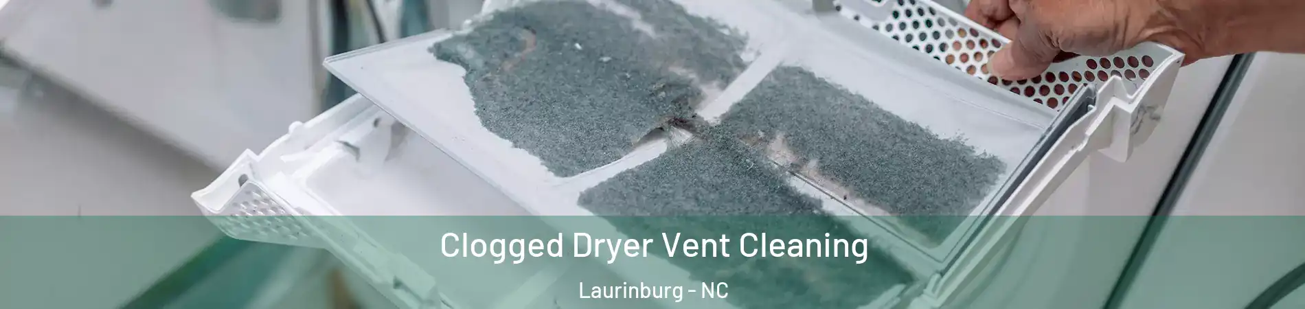 Clogged Dryer Vent Cleaning Laurinburg - NC