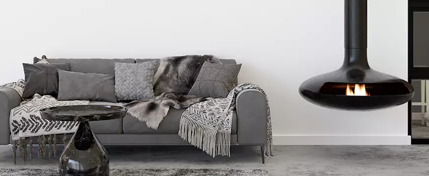 Circular Hanging Fireplace Installation Services in Laurinburg, NC